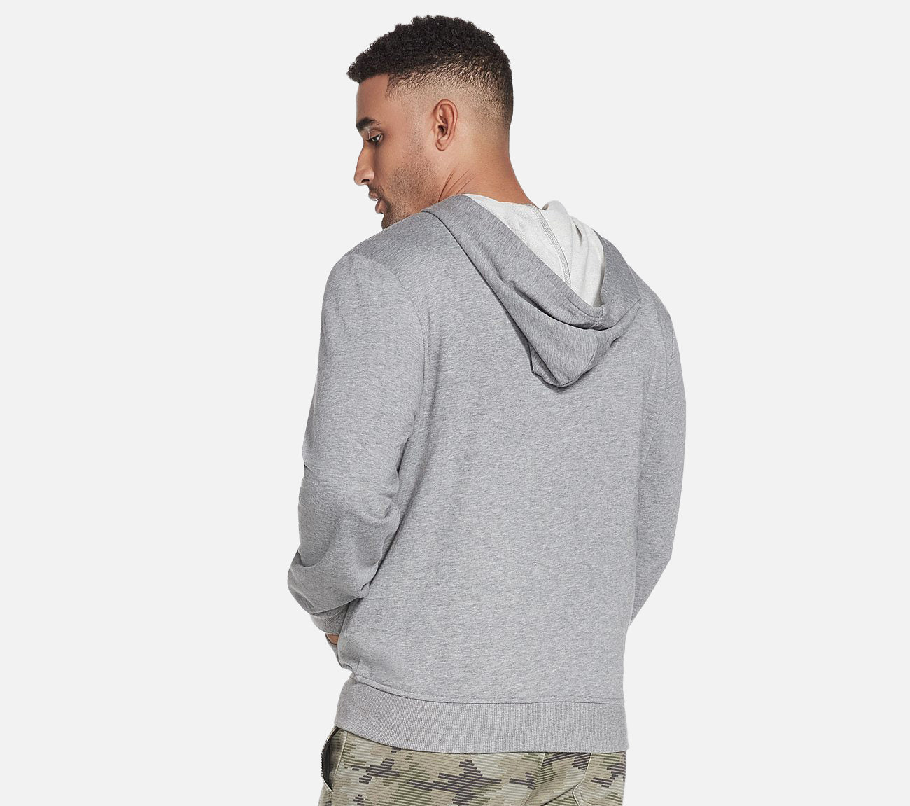 GO WALK Everywhere Full Zip Hoodie Clothes Skechers.dk
