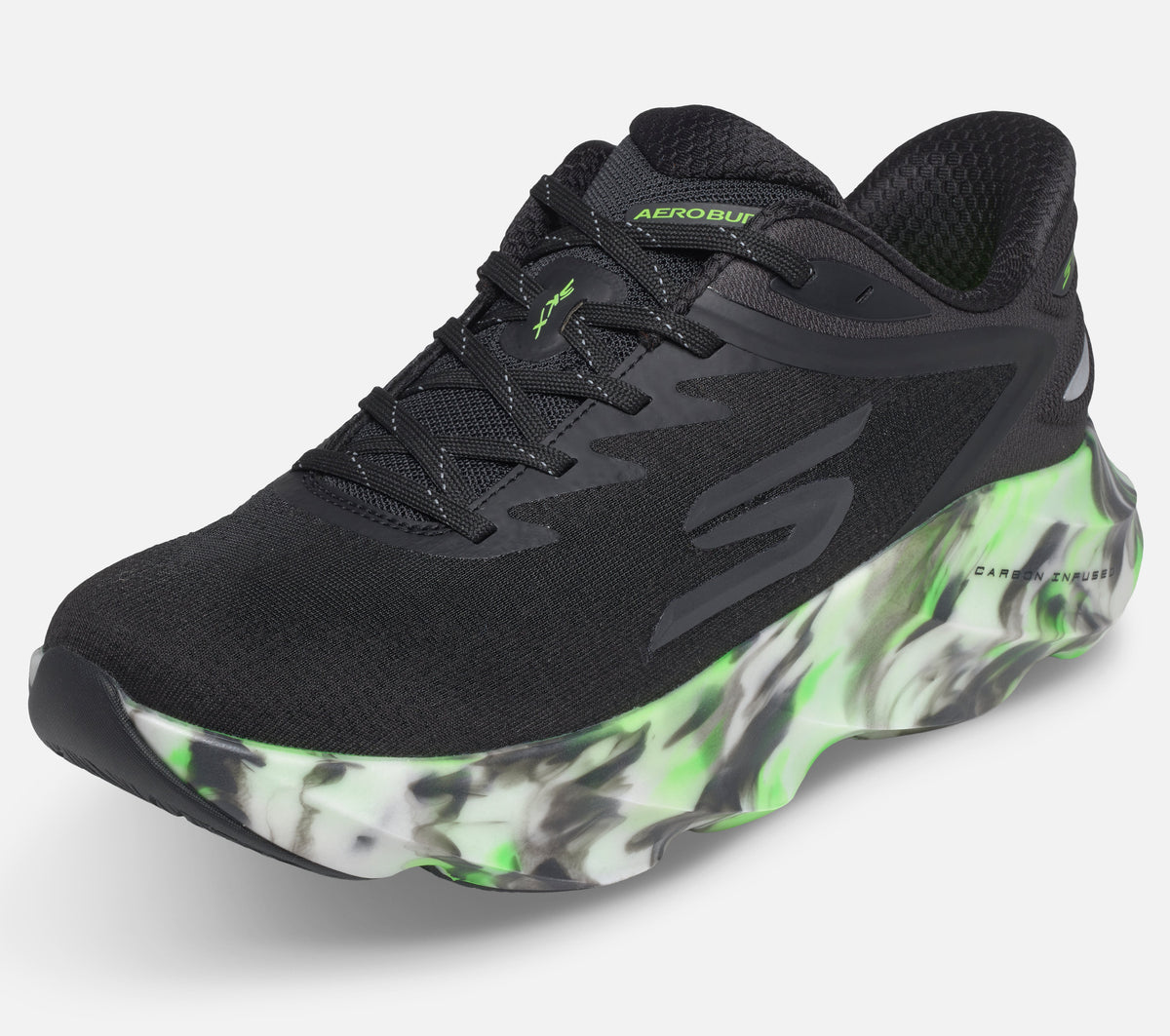 Slip-ins: Aero Burst - Glow in the Dark Shoe Skechers.dk