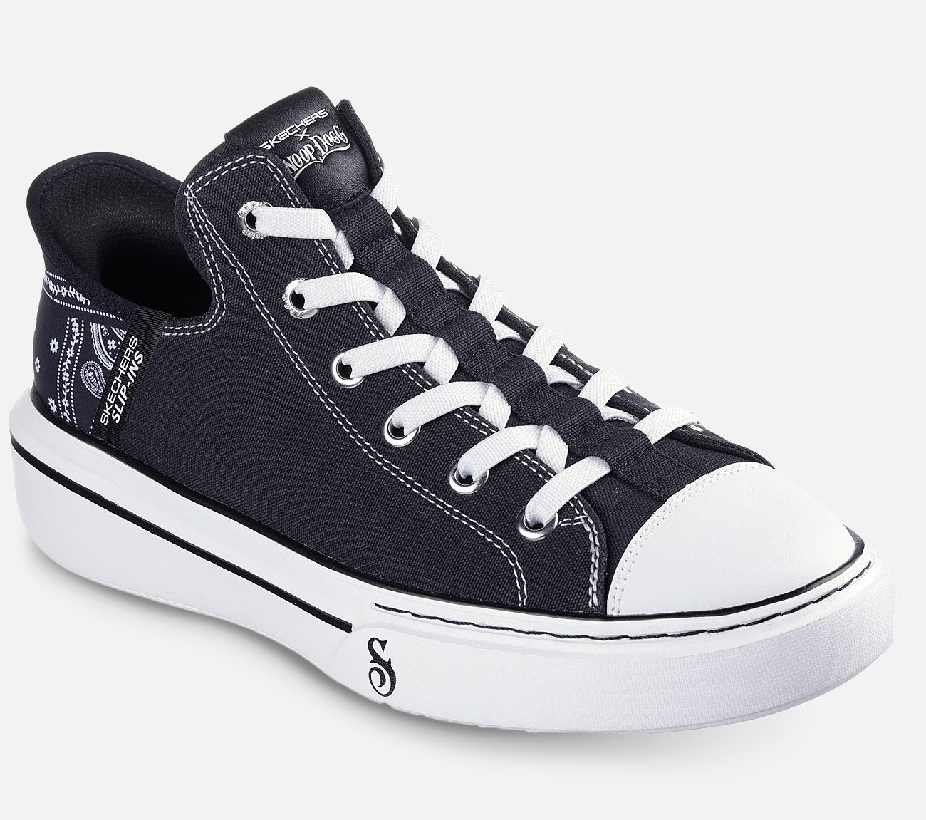 Snoop Dogg: Slip-ins: Snoop One - OG Canvas Shoe Skechers.dk