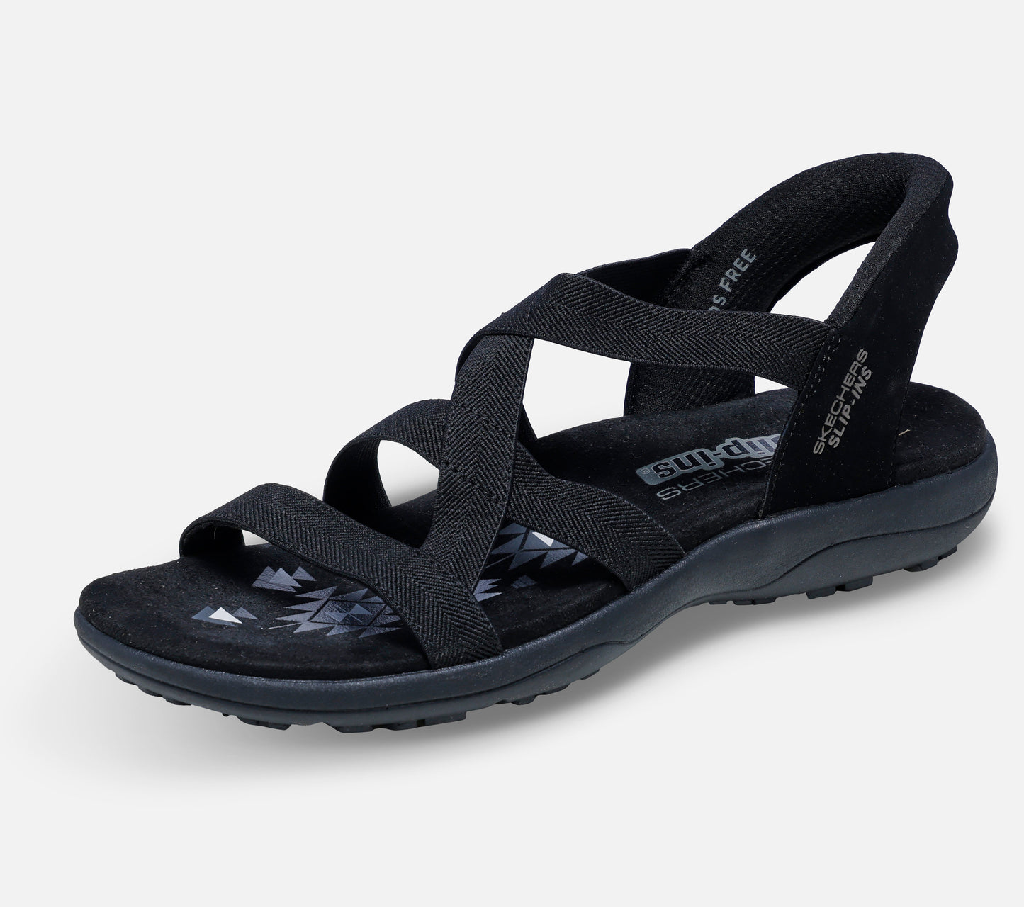 Wide Fit: Slip-ins: Reggae Slim - Stretch Flex Sandal Skechers.dk