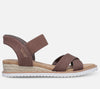 Sandaler med kilehæl