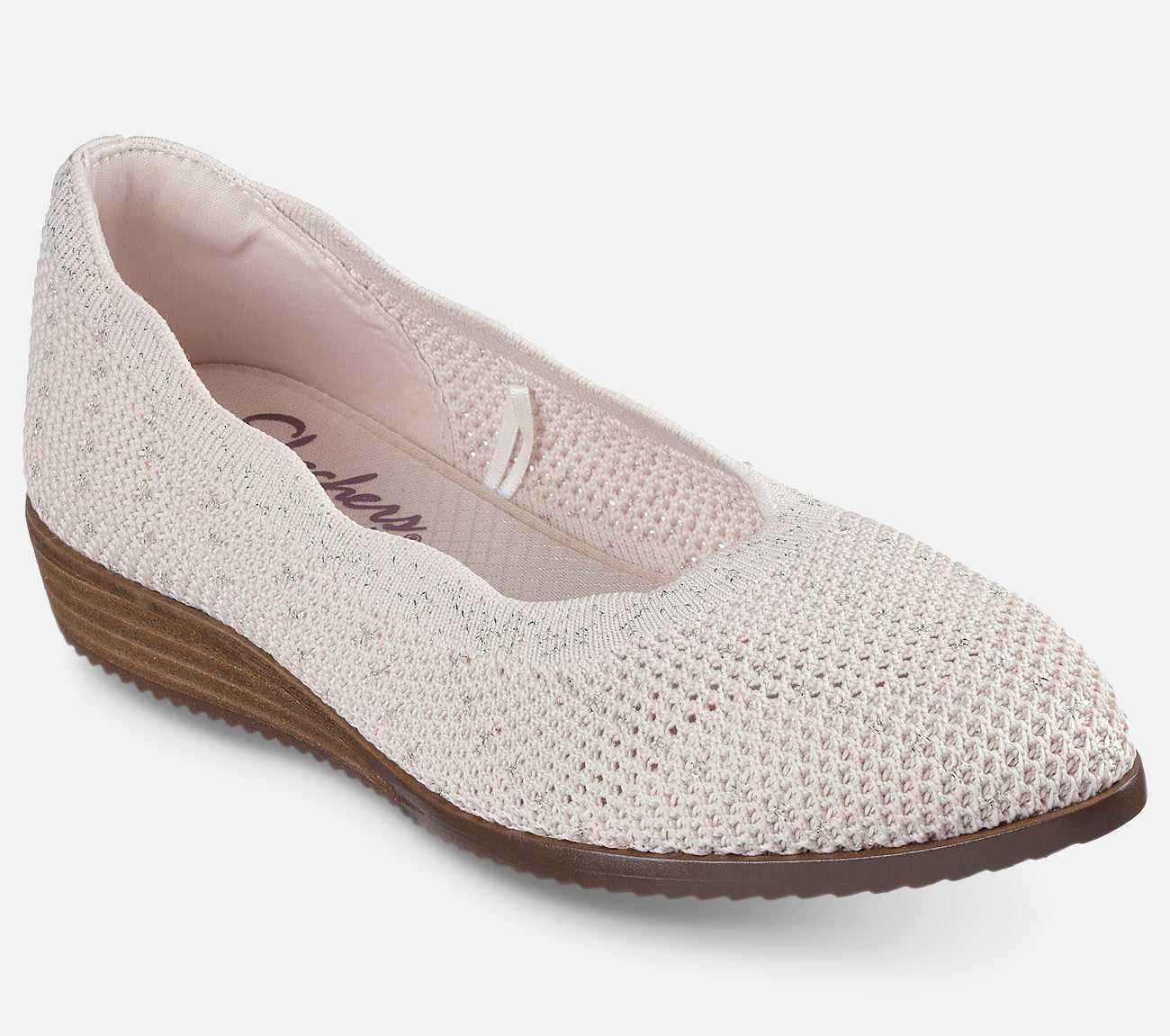 Cleo Sawdust - Real Living Ballerina Skechers.dk