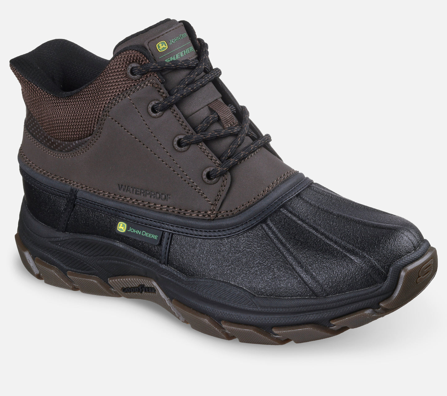 John Deere: Relaxed Fit: Slip-ins: Respected - Swamper - Waterproof Boot Skechers.dk