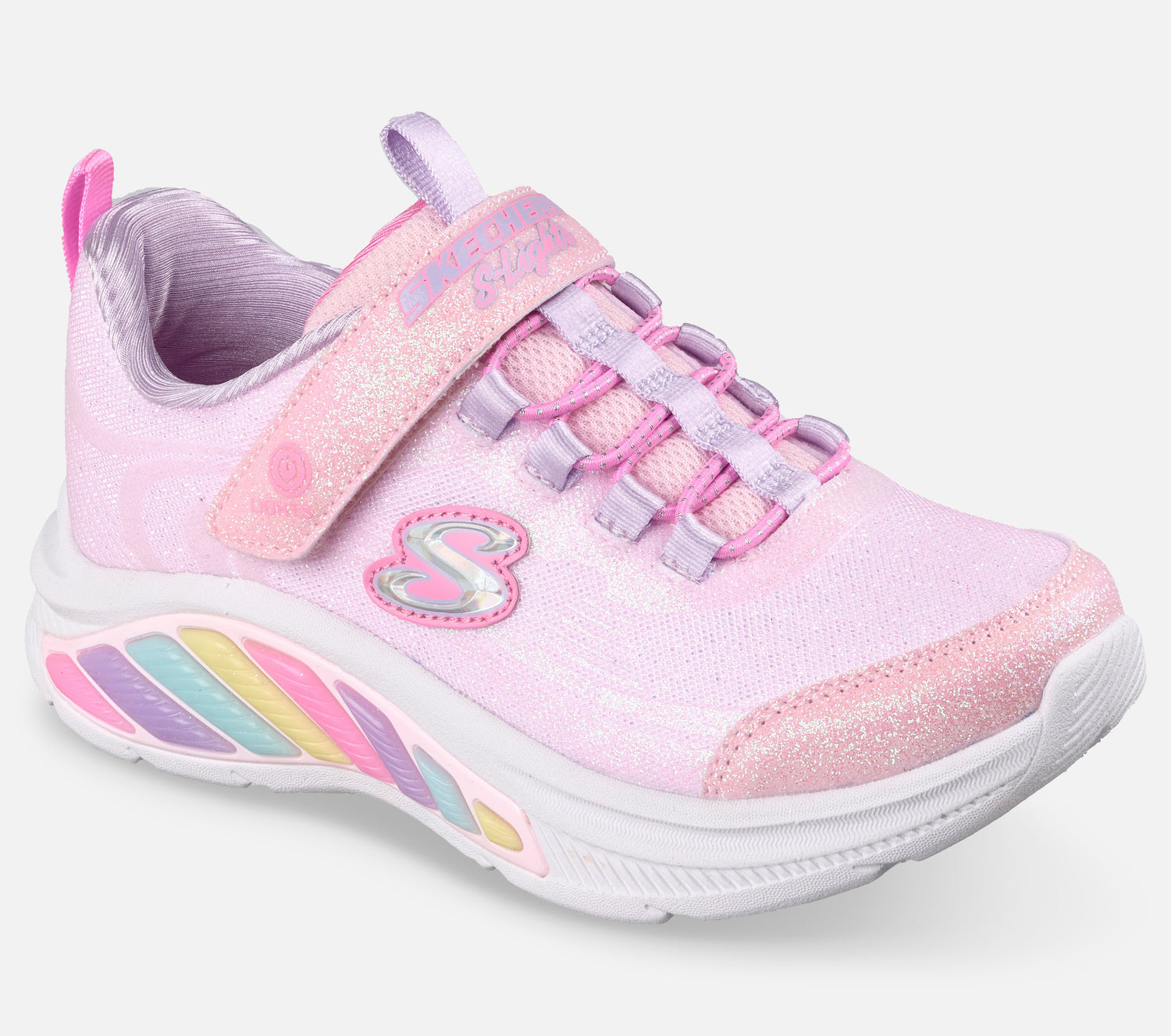 S-Lights: Rainbow Cruisers - Glitzy Glow Shoe Skechers.dk