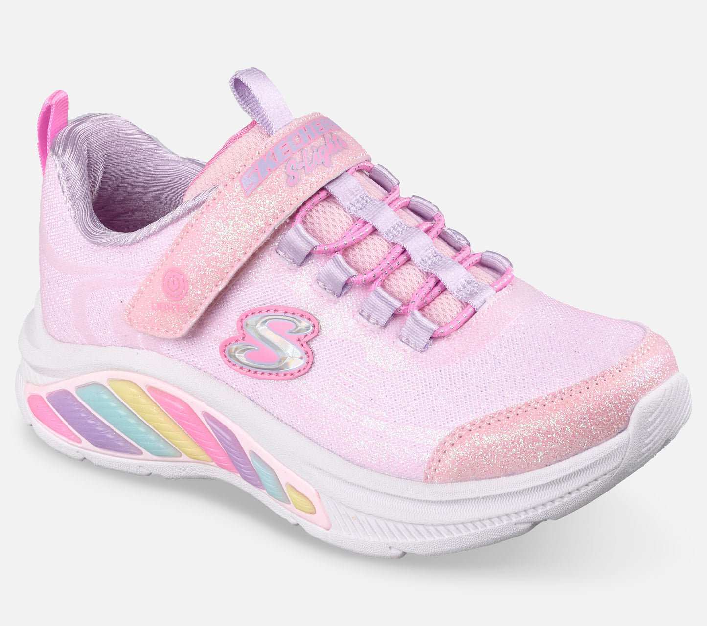 S-Lights: Rainbow Cruisers - Glitzy Glow Shoe Skechers.dk
