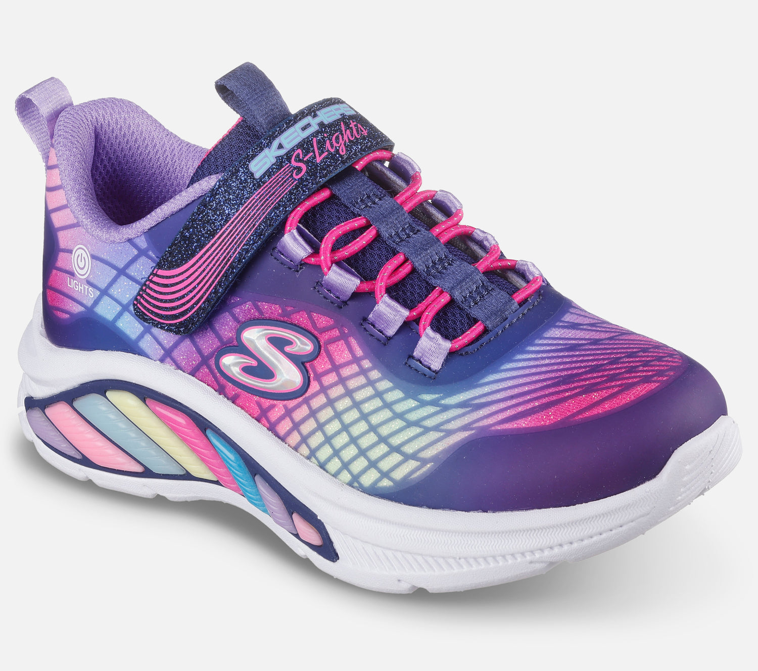 S-Lights: Rainbow Cruisers - Rainbow Reflectin Shoe Skechers.dk