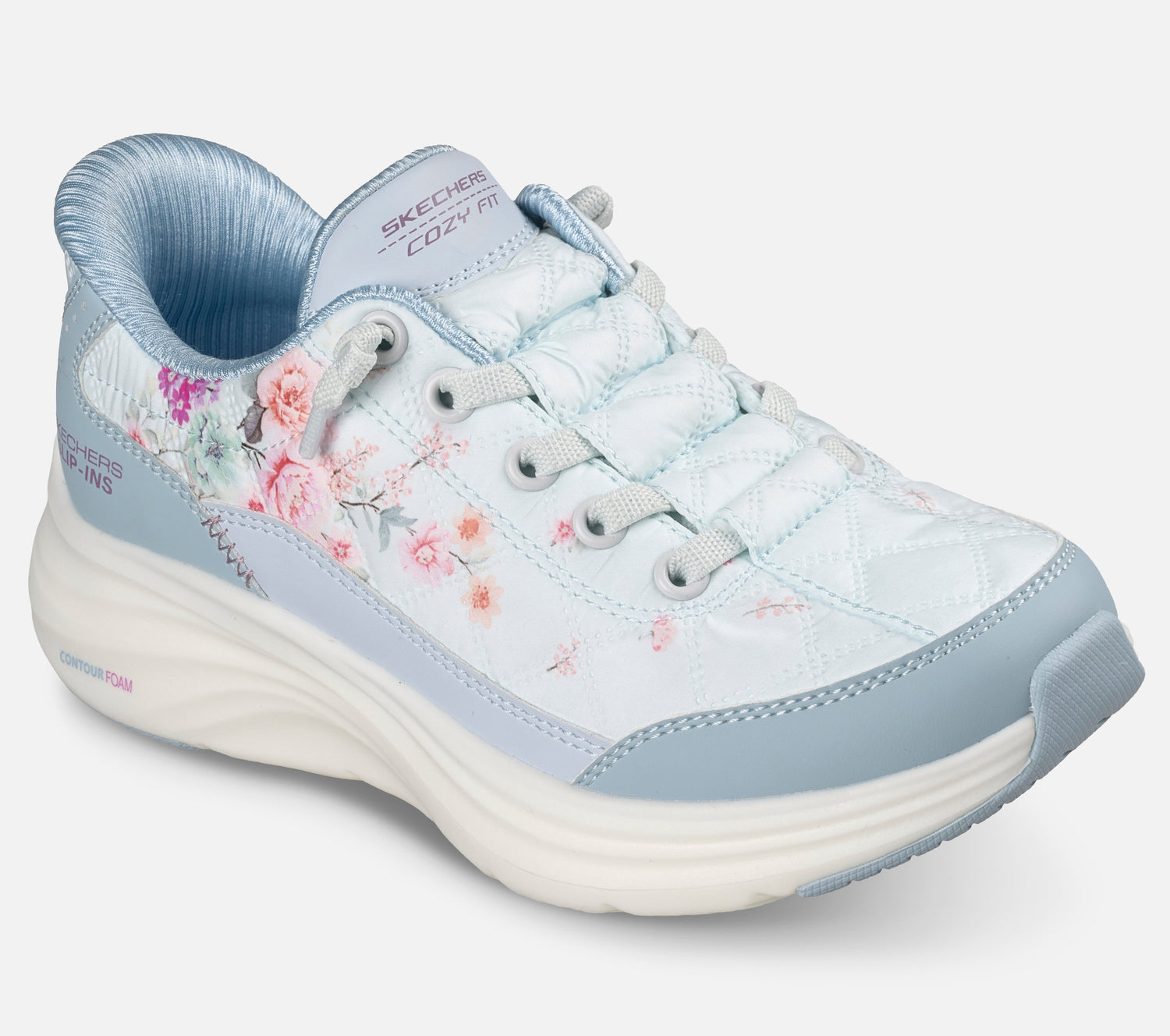 Slip-ins: Mommy & Me: Contour Foam - Cozy Fit Gentle Bloom Shoe Skechers.dk