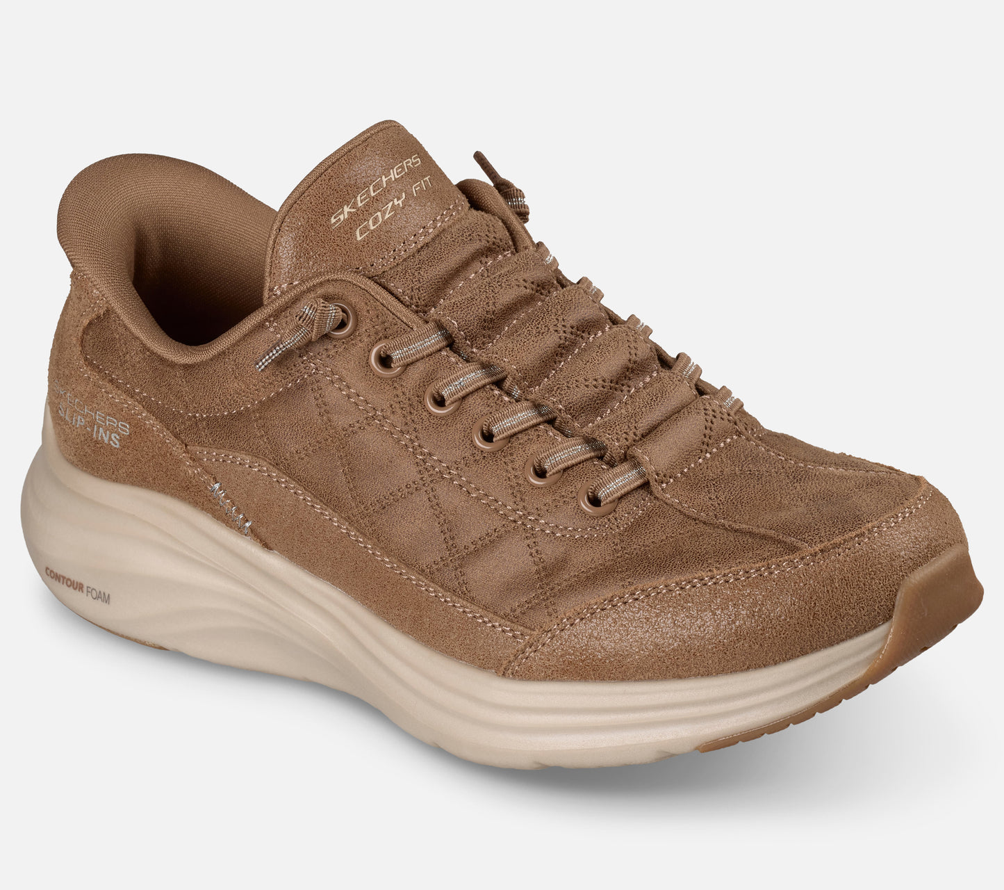 Slip-ins: Contour Foam - Cozy Fit Natural Ease Shoe Skechers.dk