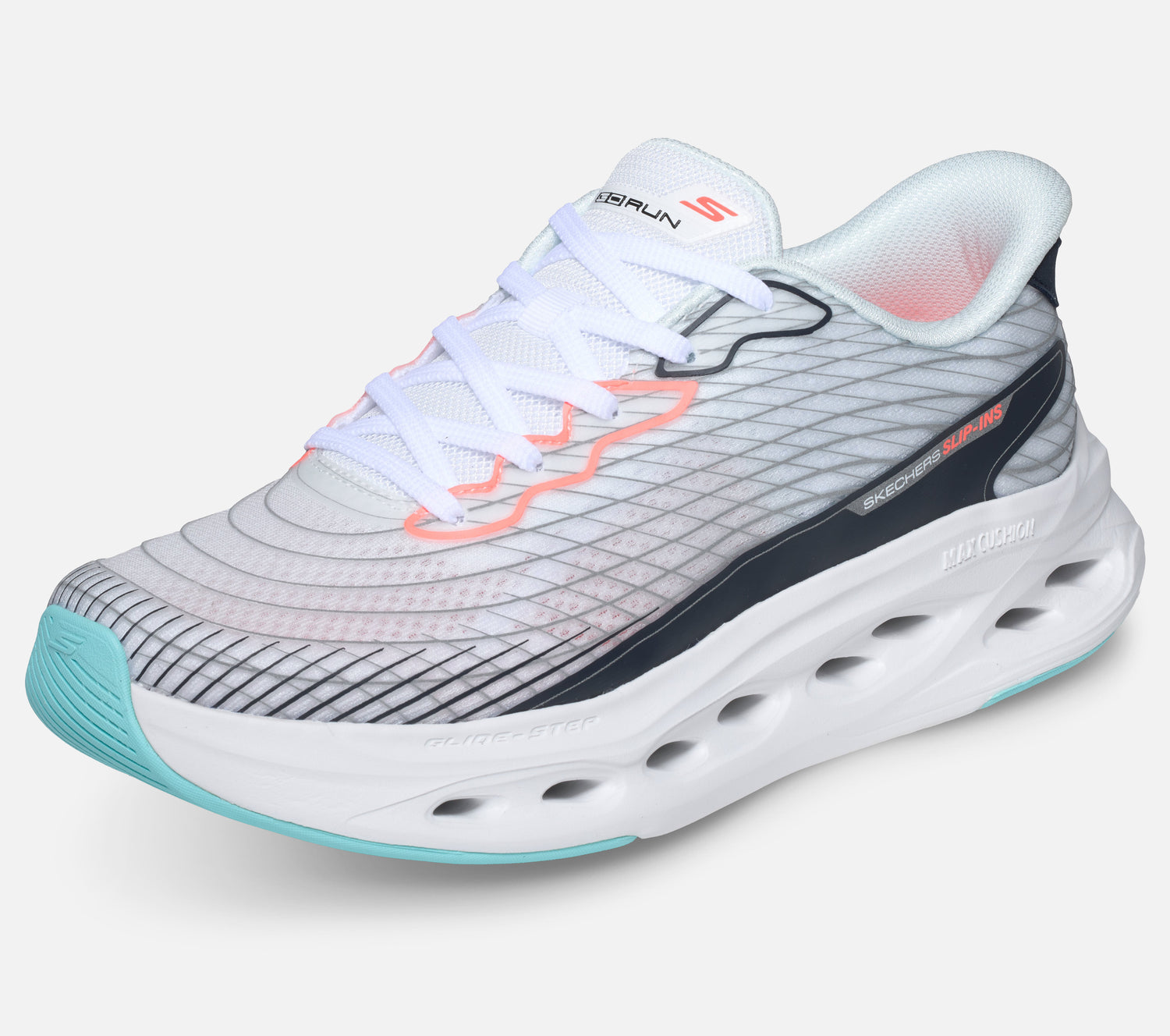 Slip-ins: Max Cushioning Glide-Step - Sapphire Shoe Skechers.dk