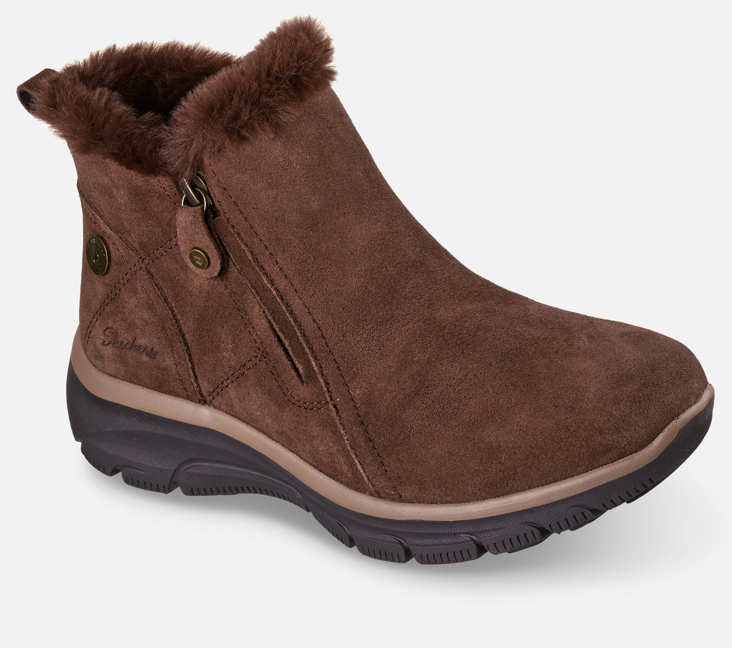 Relaxed Fit: Easy Going - High Zip 2 - Waterproof Boot Skechers.dk