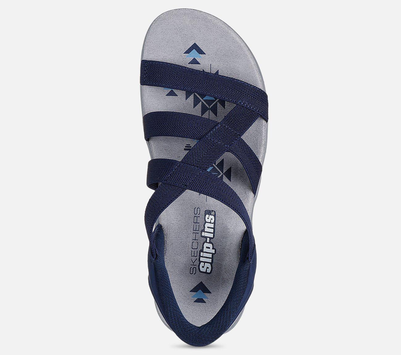 Slip-ins: Reggae Slim - Stretch Flex Sandal Skechers.dk