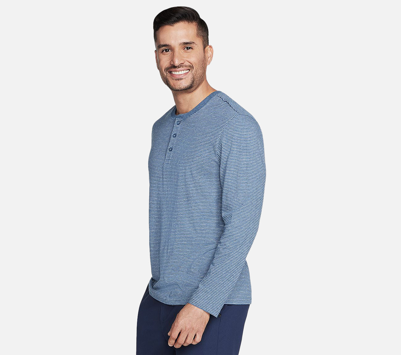 Skech Jersey Henley Clothes Skechers.dk