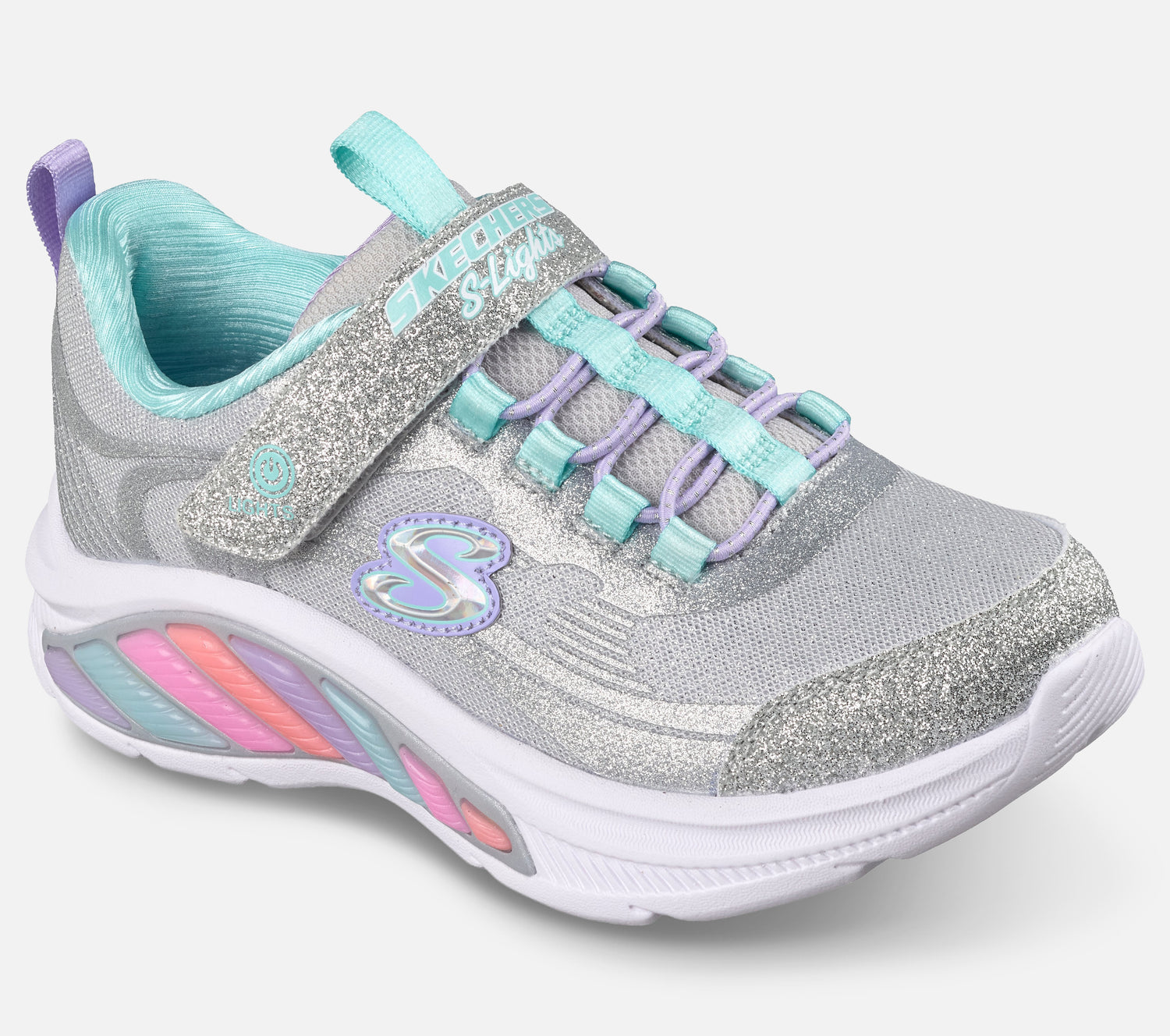 S-Lights: Rainbow Cruisers - Glitzy Glow Shoe Skechers.dk