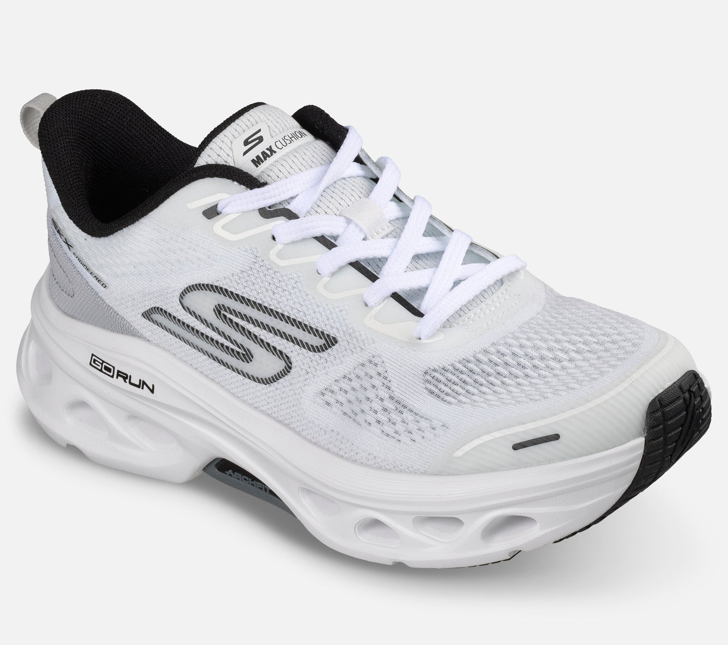 Max Cushioning Glide-Step Arch Fit - Premium Pace Shoe Skechers.dk