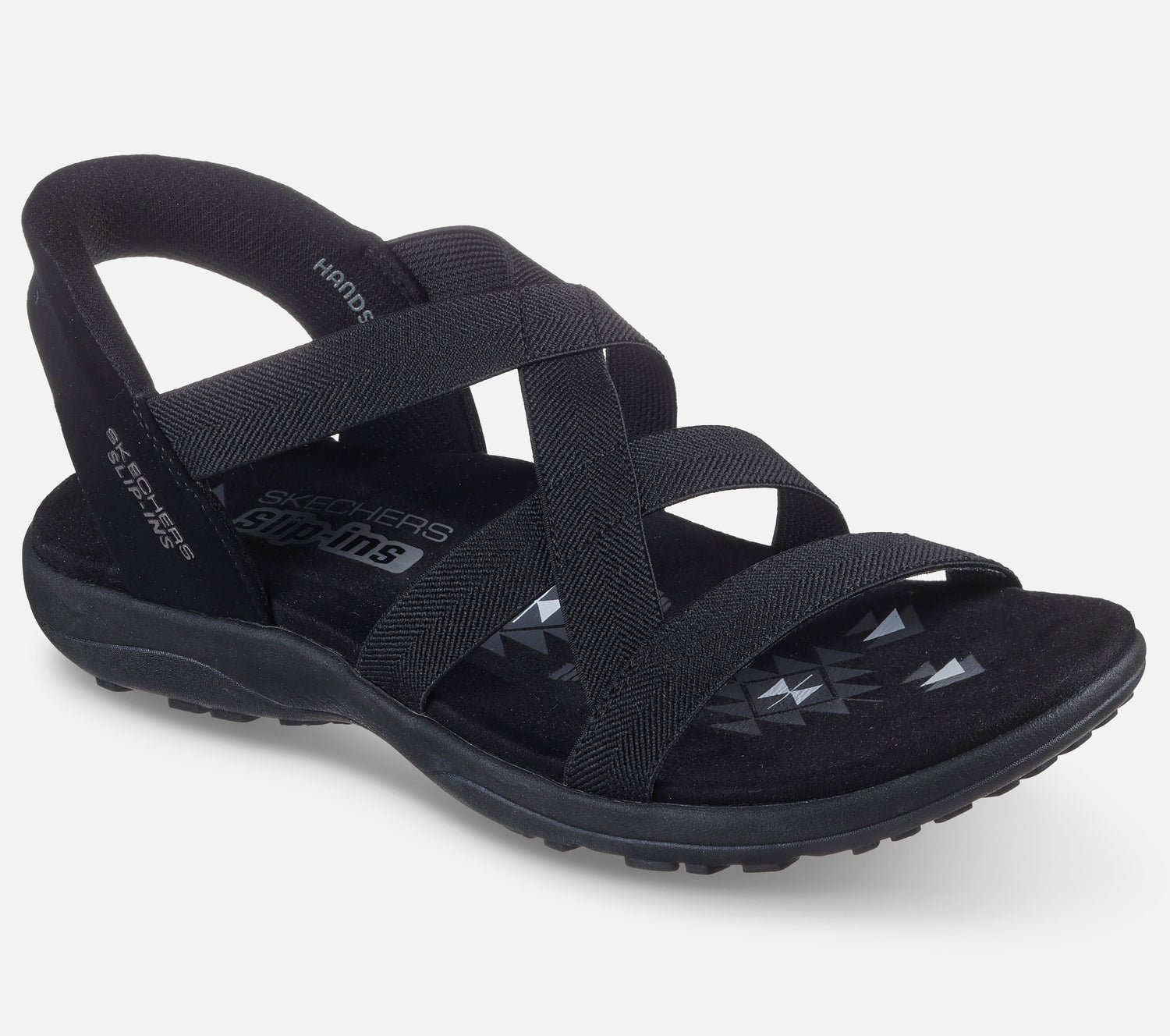Wide Fit: Slip-ins: Reggae Slim - Stretch Flex Sandal Skechers.dk