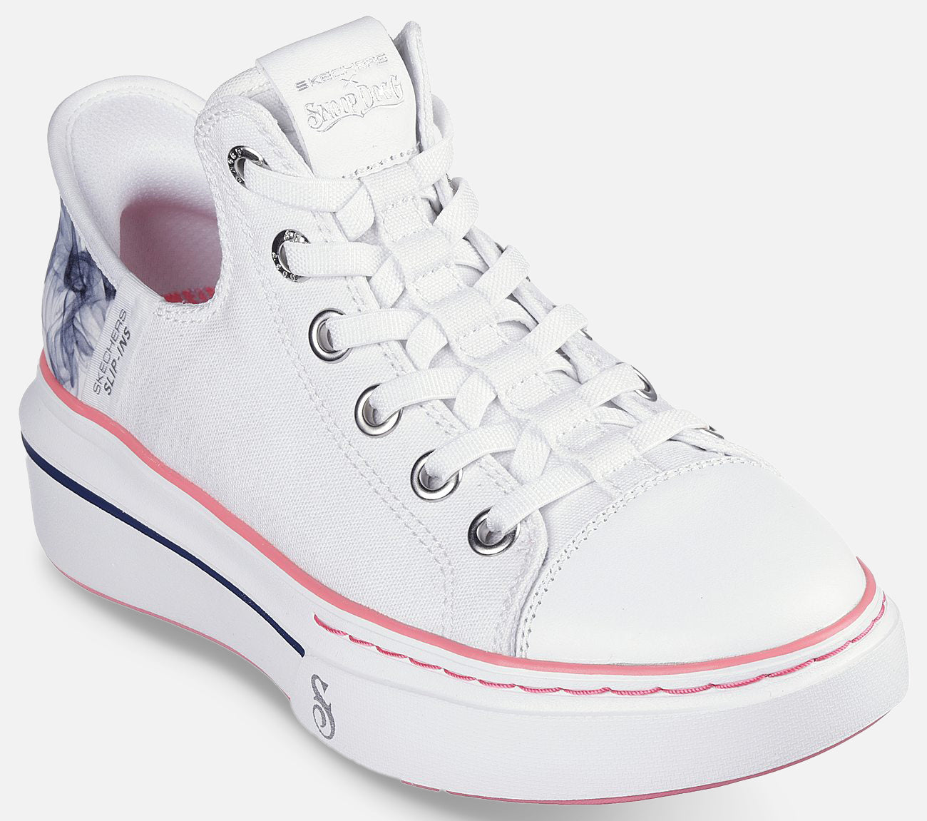 Snoop Dogg: Slip-ins: Snoop One - Boss Life Canvas Shoe Skechers.dk