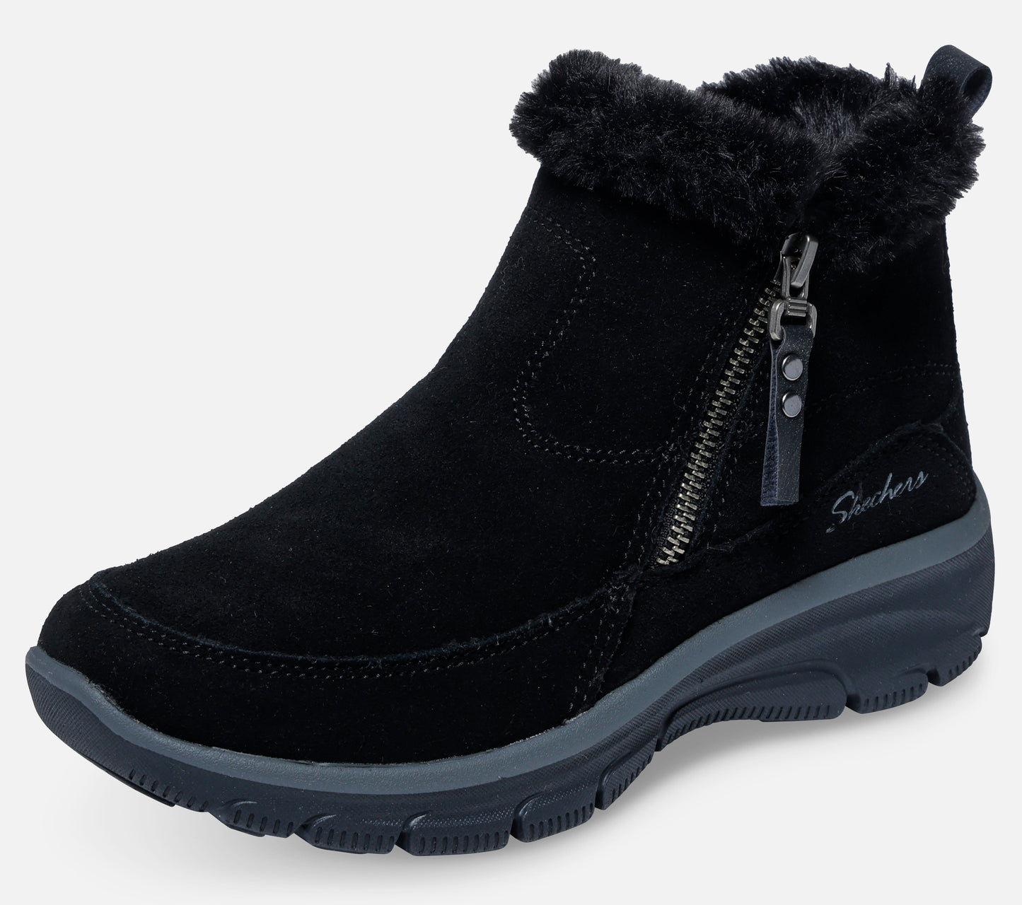 Wide Fit: Easy Going – Cool Zip! Boot Skechers.dk