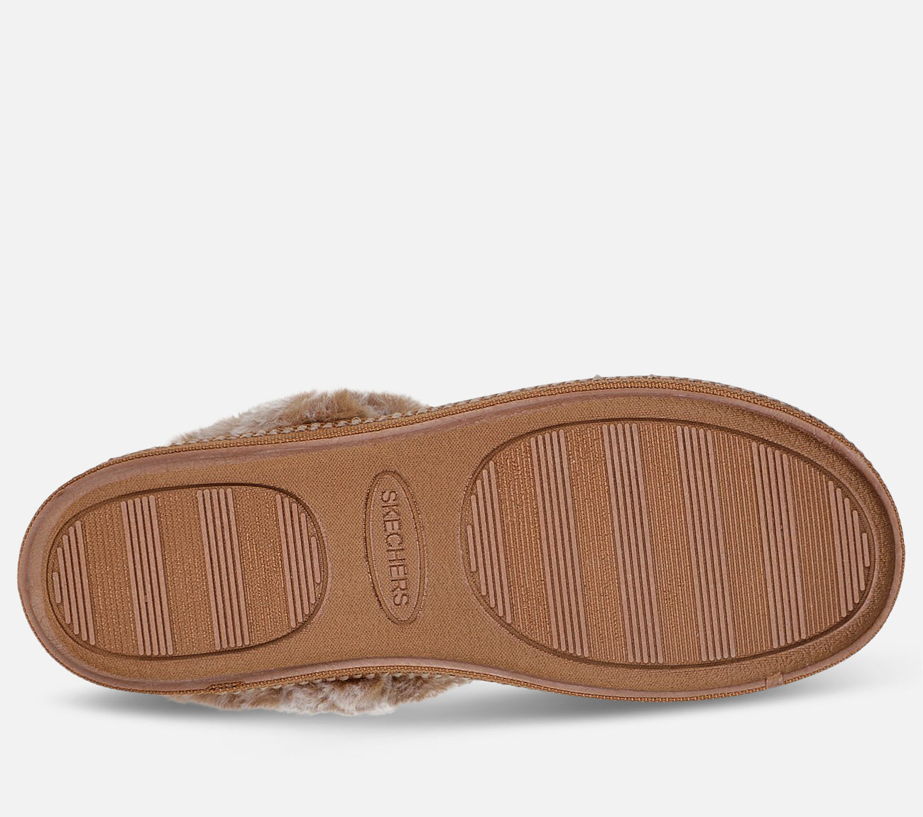 Wide Fit: Cozy Campfire - Fresh Toast Slipper Skechers.dk