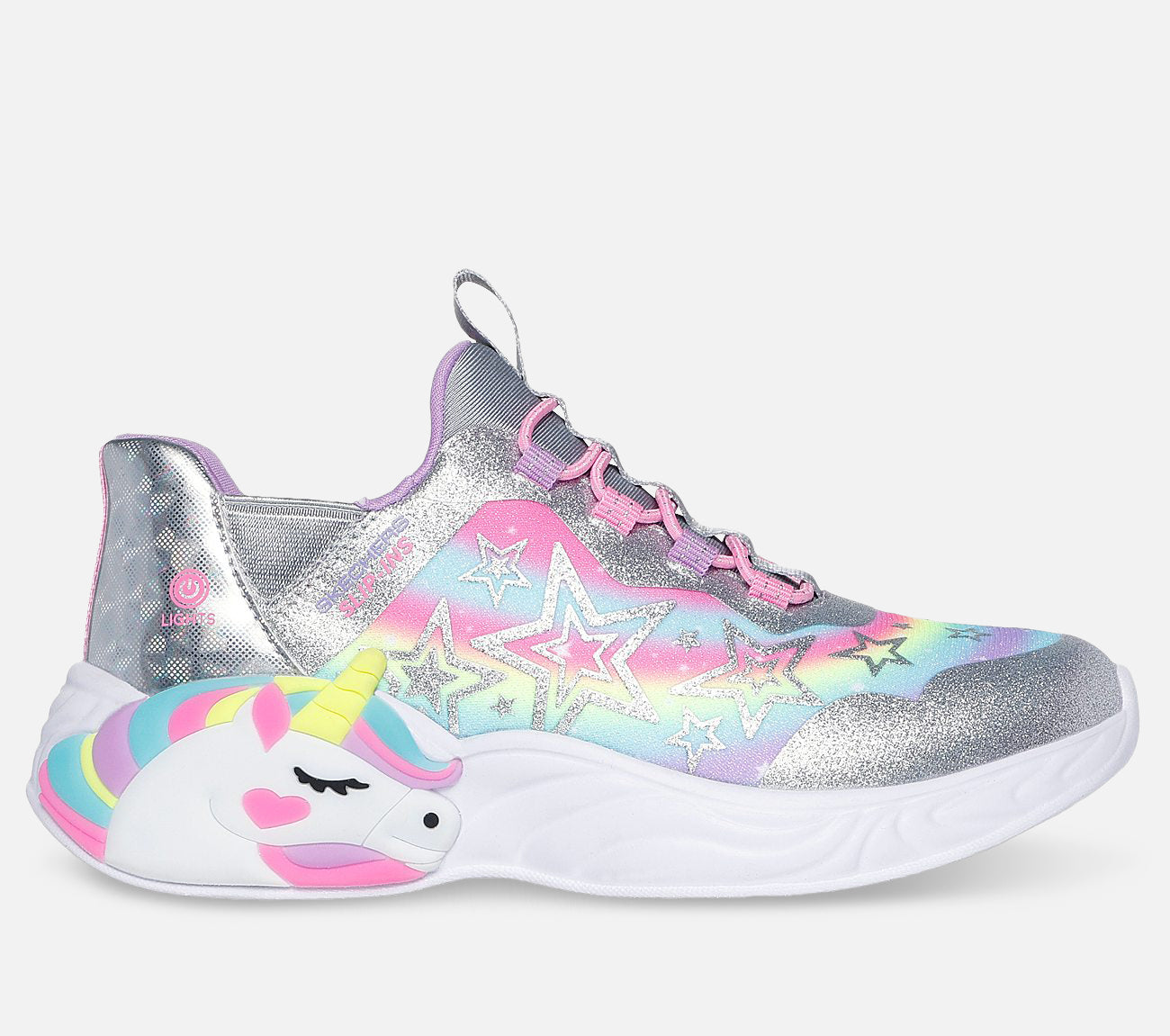 Slip-ins: Unicorn Dreams - Starry Lite Shoe Skechers.dk
