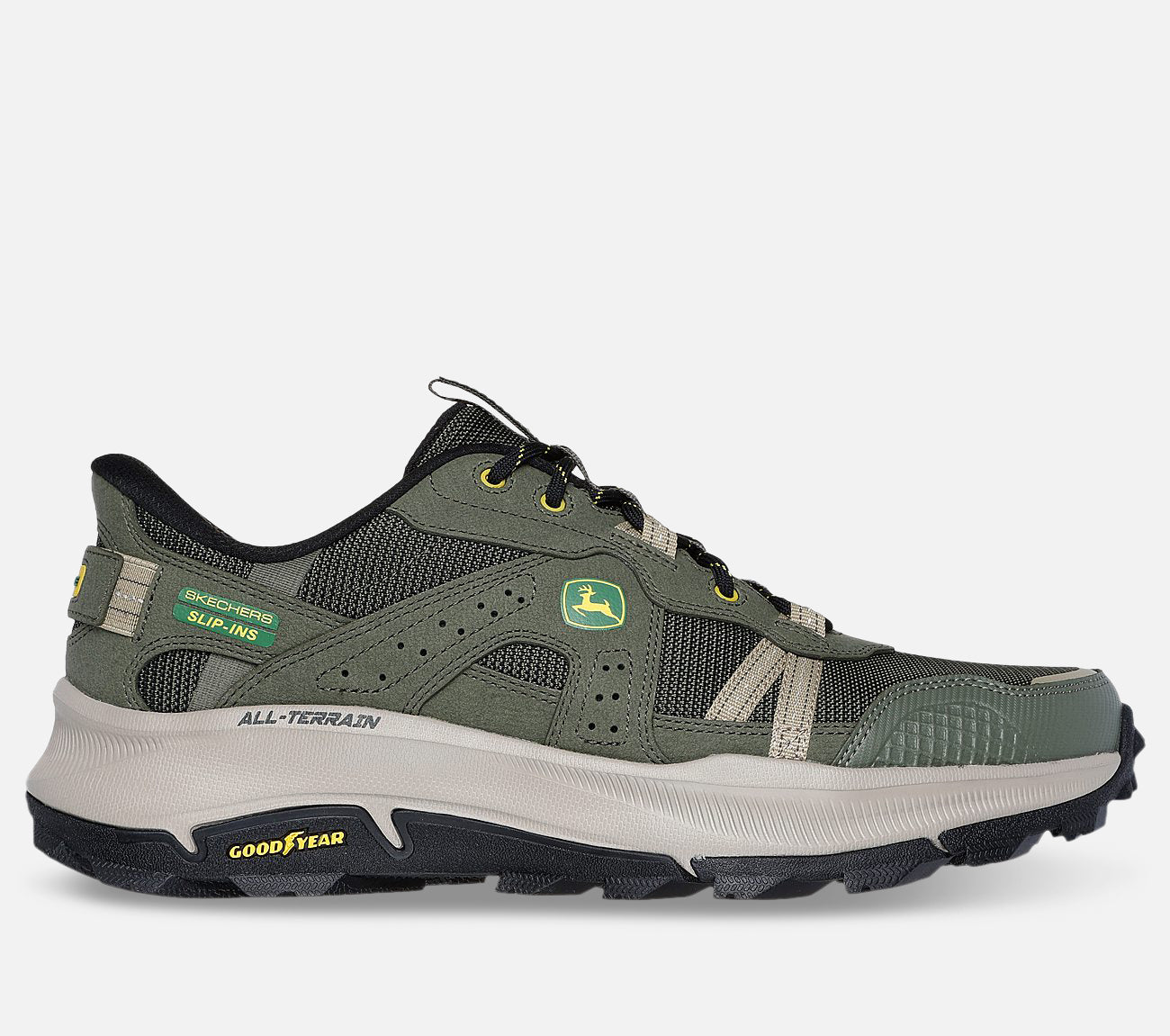 John Deere: Relaxed Fit: Slip-ins: Equalizer 5.0 Trail - Harvester Shoe Skechers.dk