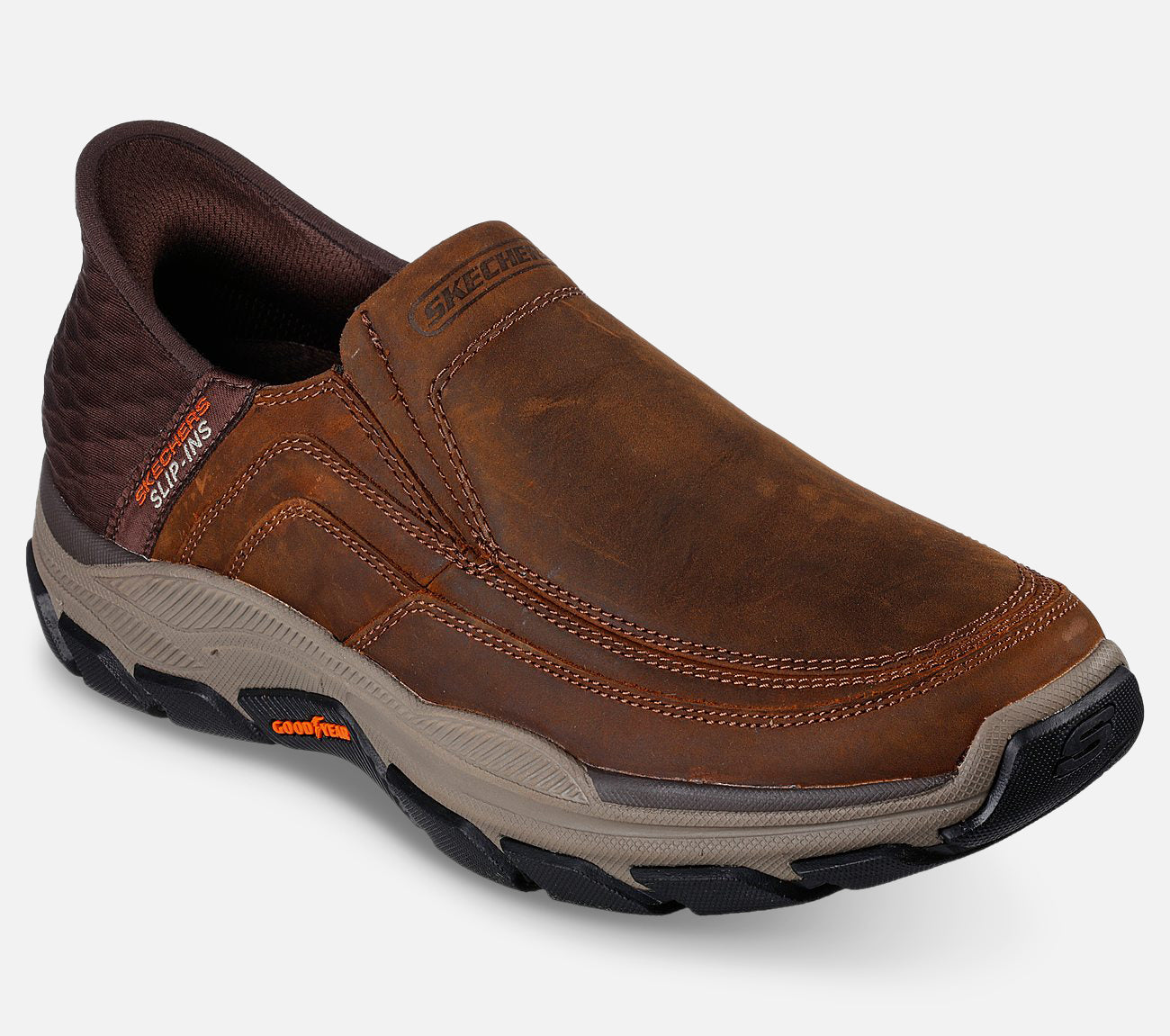 Wide Fit: Slip-ins: Respected - Elgin Shoe Skechers.dk