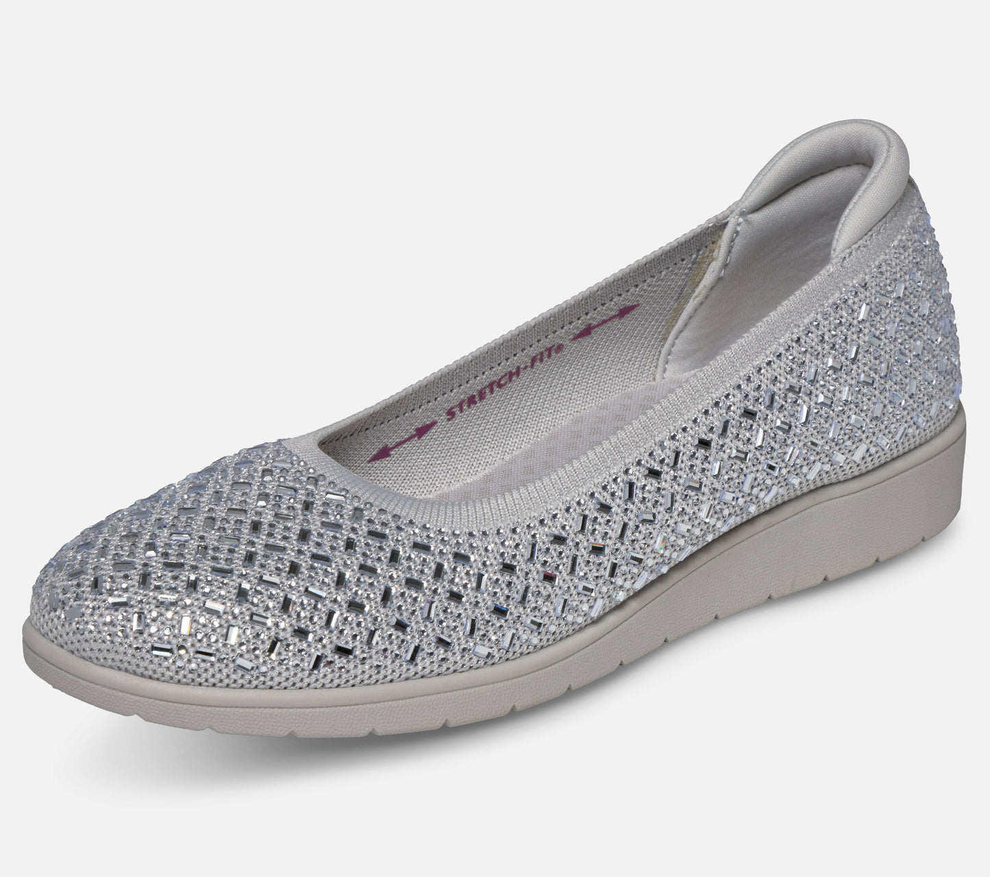 Cleo Flex Wedge - Nova Glam Ballerina Skechers.dk