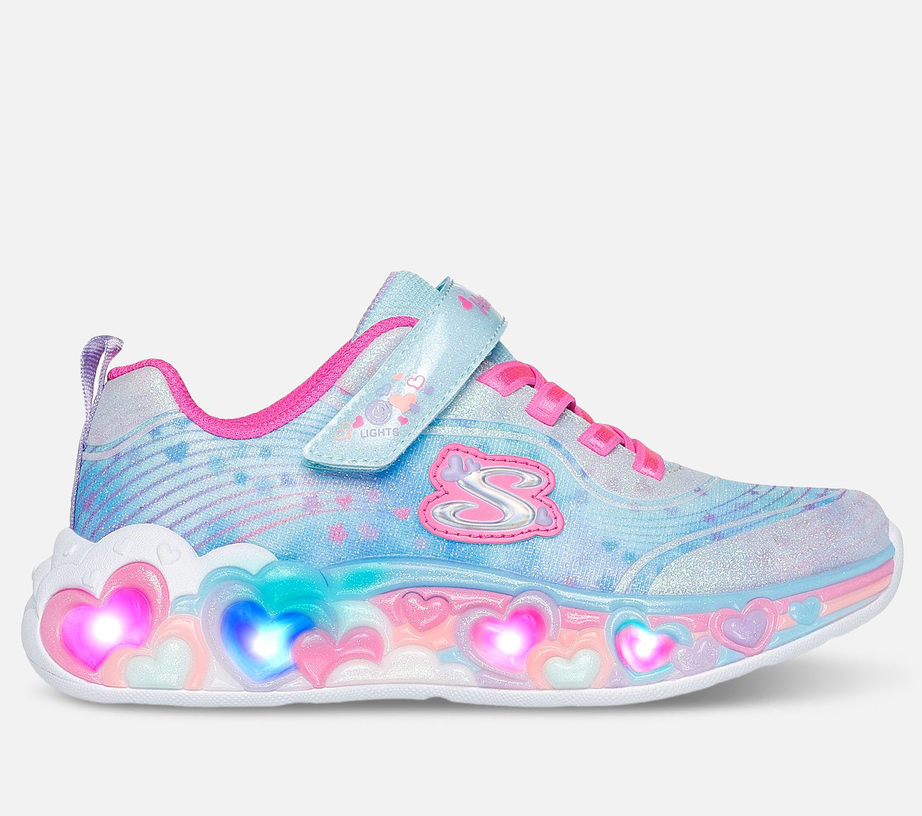 S-Lights: Eternal Heart Lights Shoe Skechers.dk