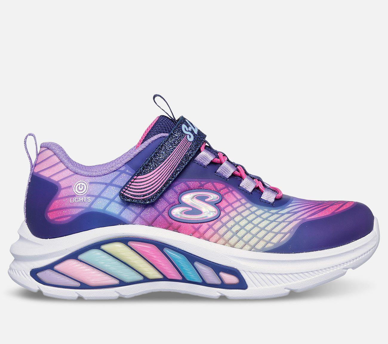 S-Lights: Rainbow Cruisers - Rainbow Reflectin Shoe Skechers.dk