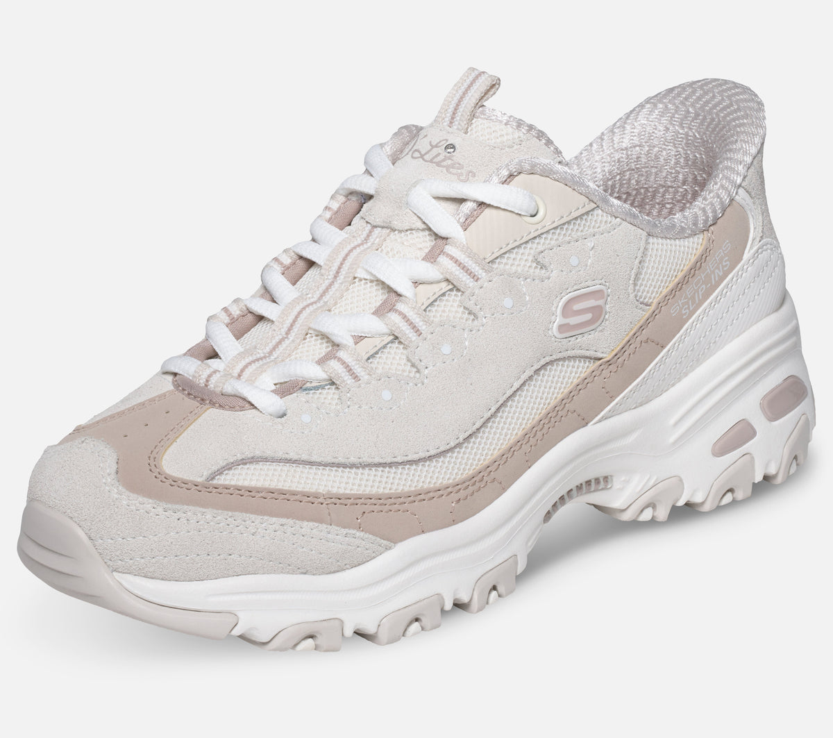 Slip-ins: D'Lites - Vintage Haze Shoe Skechers.dk