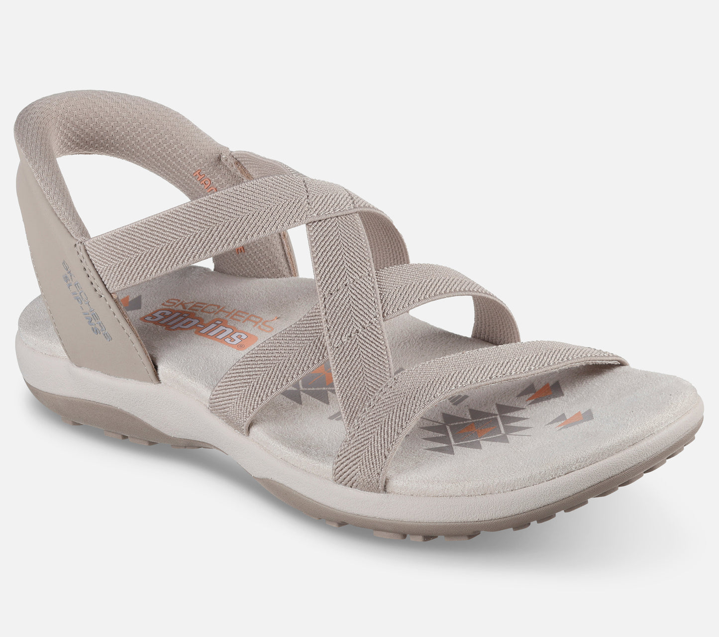 Wide Fit: Slip-ins: Reggae Slim - Stretch Flex Sandal Skechers.dk