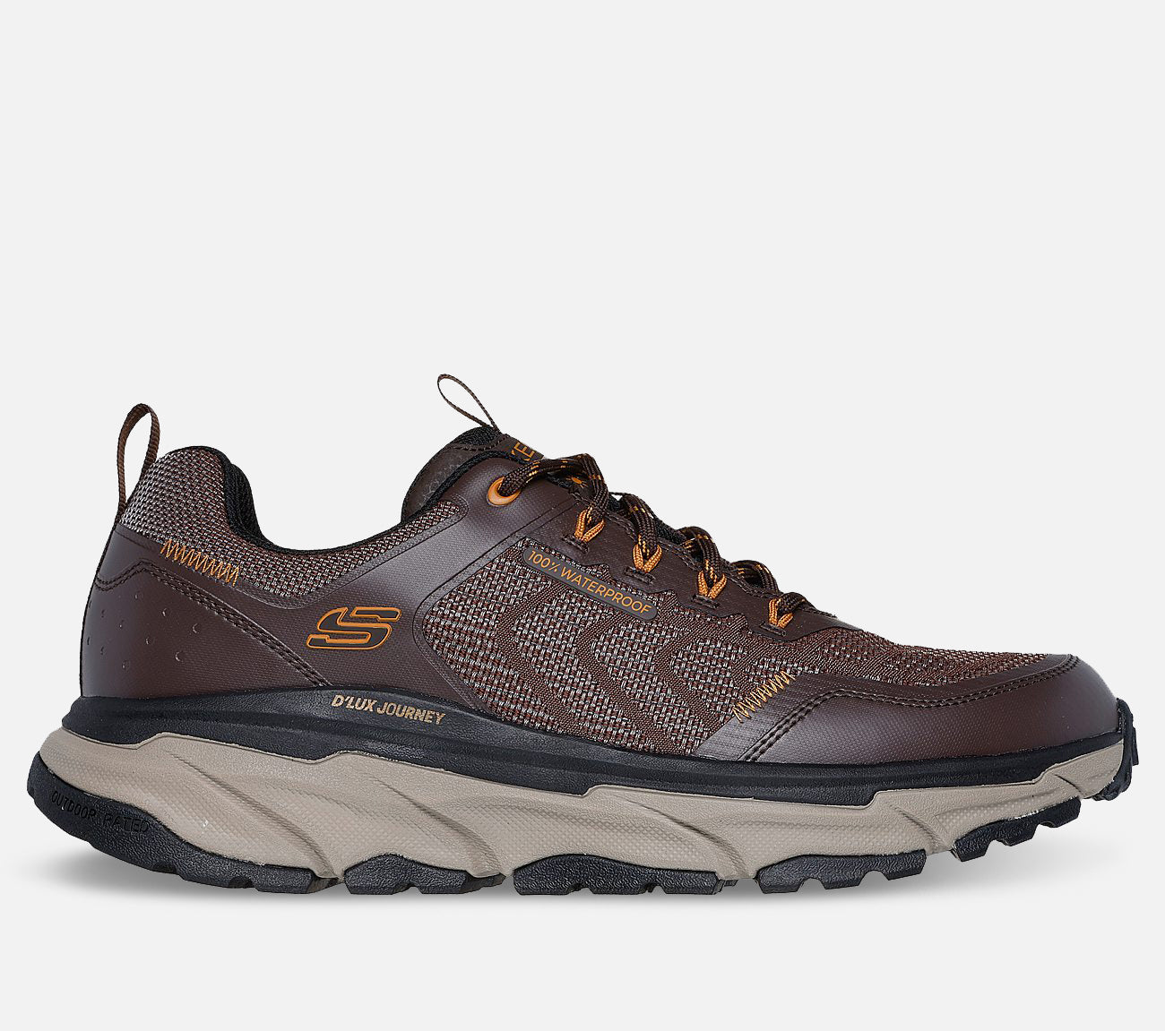 Relaxed Fit: D'Lux Journey - Defender Stitch - Waterproof Shoe Skechers.dk