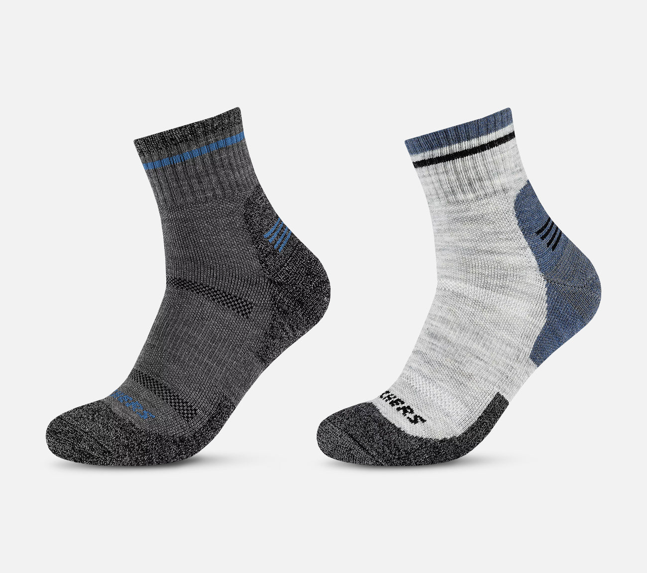 2 par korte Trail strømper Sock Skechers