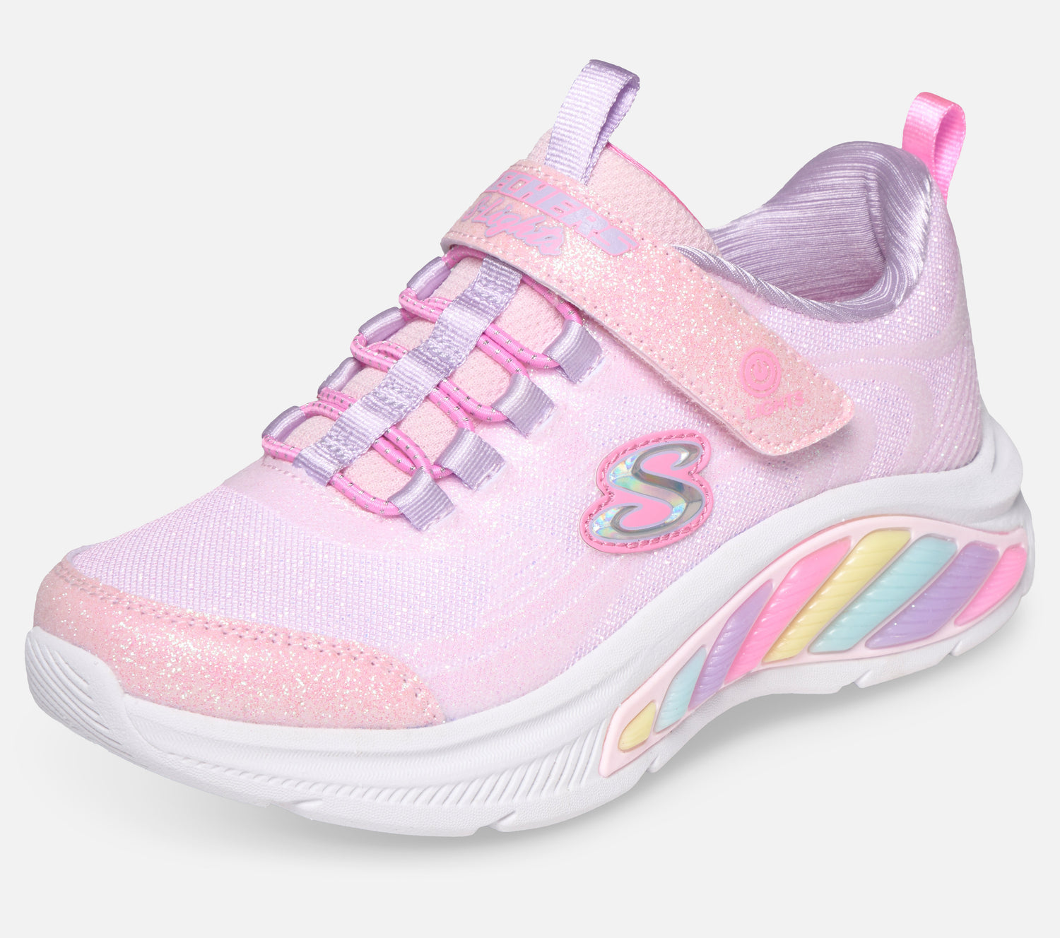 S-Lights: Rainbow Cruisers - Glitzy Glow Shoe Skechers.dk