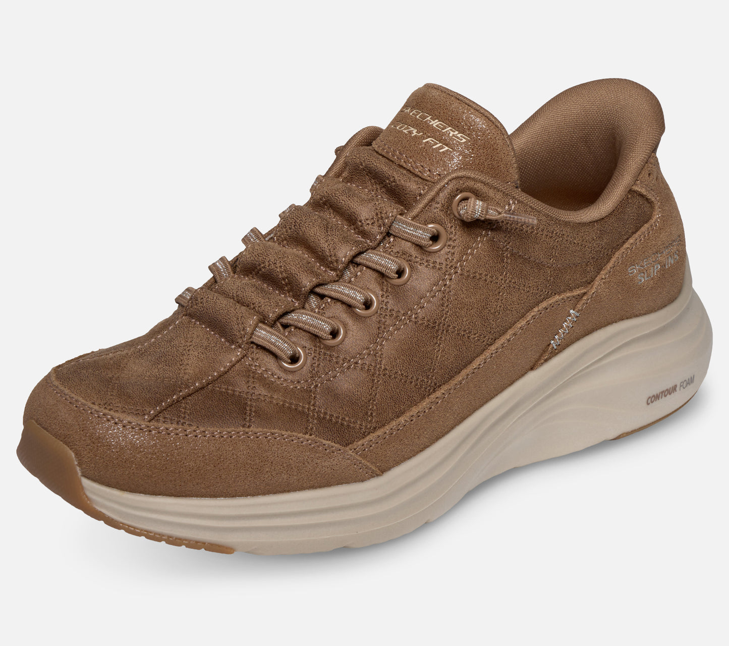 Slip-ins: Contour Foam - Cozy Fit Natural Ease Shoe Skechers.dk
