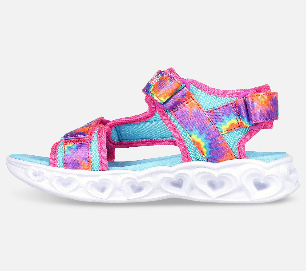 S Lights: Heart Lights - Color Groove Sandal Skechers.dk