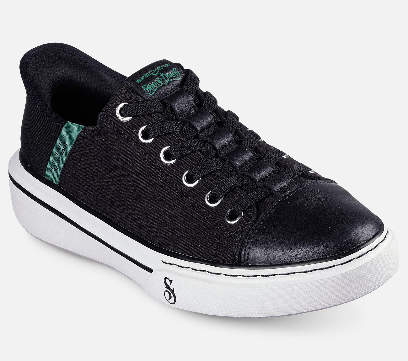 Snoop Dogg: Slip-ins: Snoop One - Low Dogg Canvas Shoe Skechers.dk