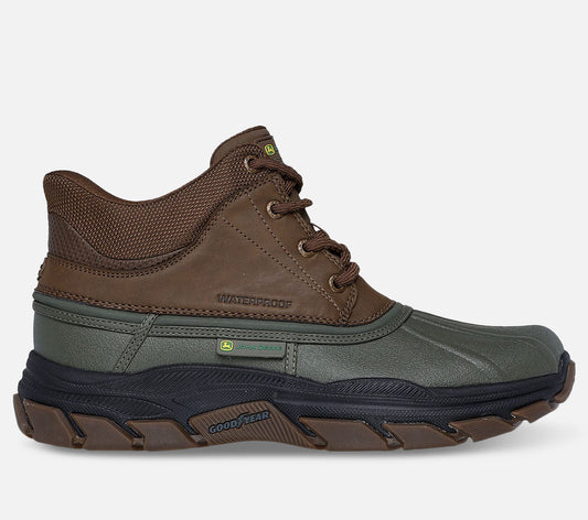 John Deere: Relaxed Fit: Slip-ins: Respected - Swamper - Waterproof Boot Skechers.dk