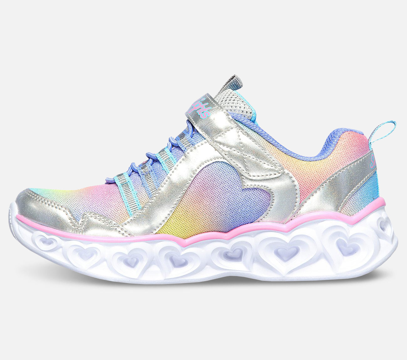 S Lights: Heart Lights - Rainbow Lux Shoe Skechers