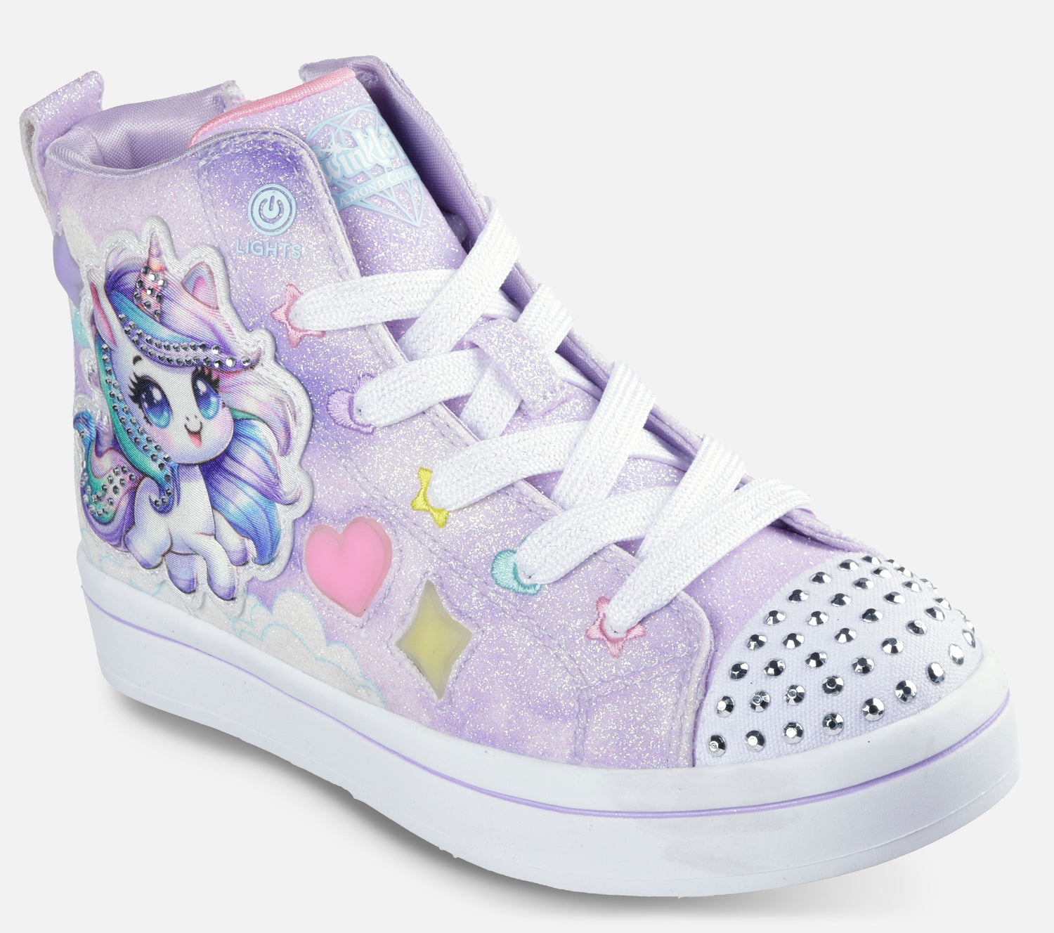 Twinkle Toes: Twi-Lites 2.0 - Unicorn Glam Shoe Skechers.dk