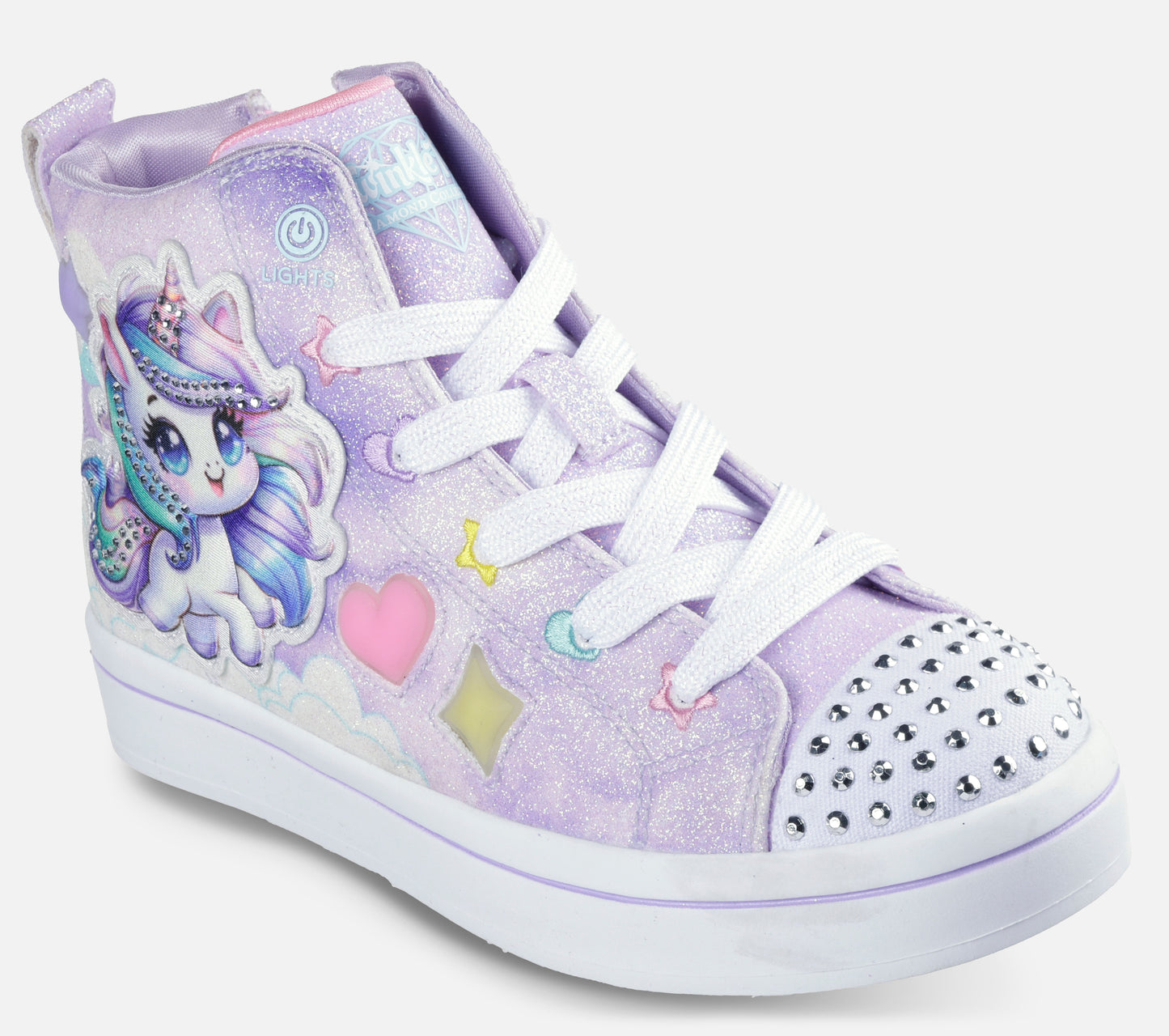 Twinkle Toes: Twi-Lites 2.0 - Unicorn Glam Shoe Skechers.dk