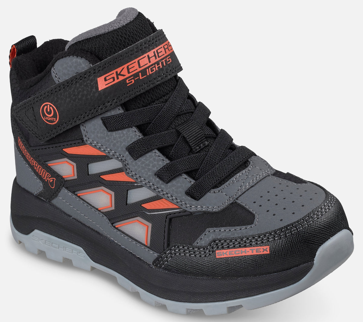 S-Lights: Storm Blazer – Glow Trail - Waterproof Boot Skechers.dk