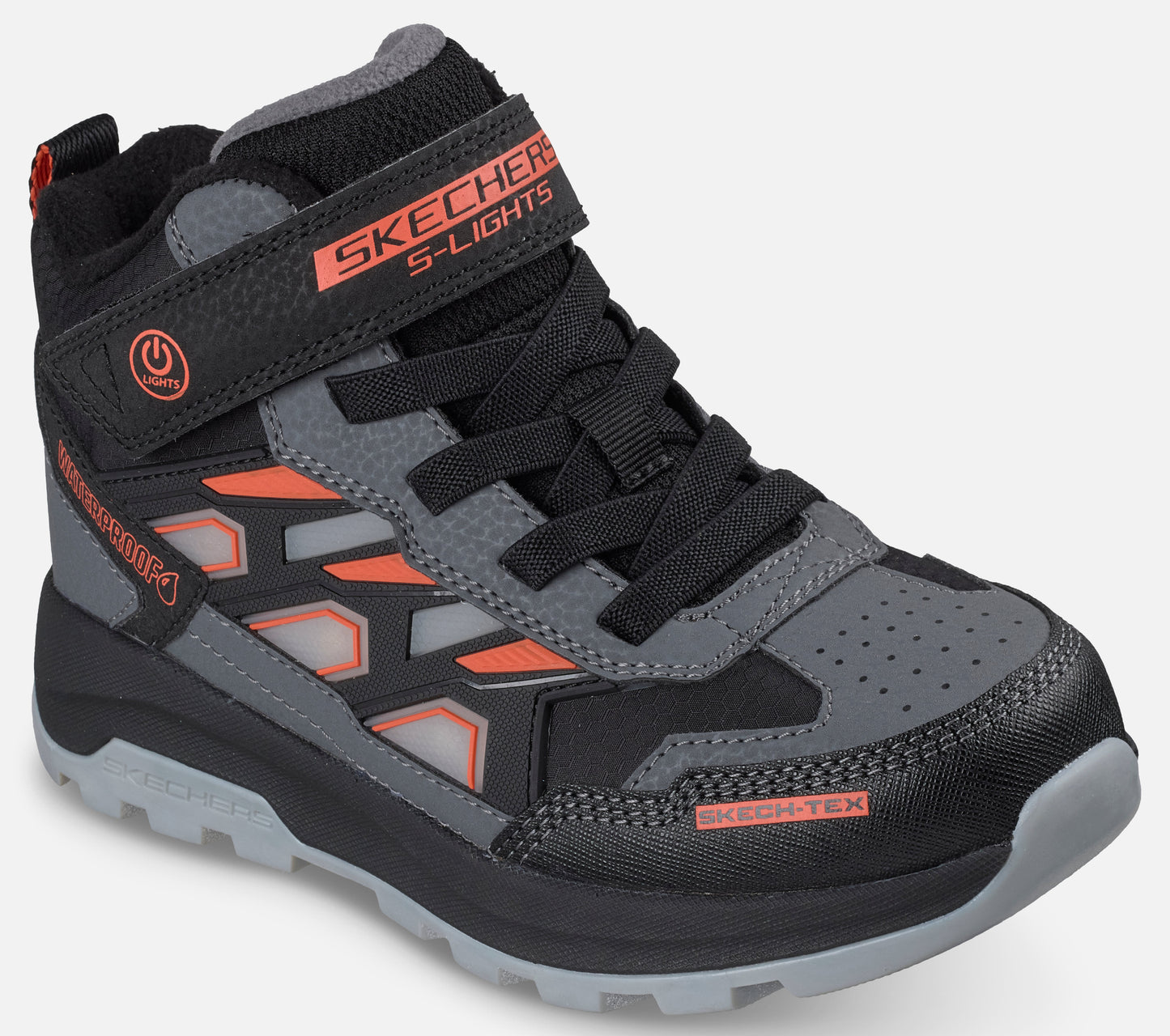 S-Lights: Storm Blazer – Glow Trail - Waterproof Boot Skechers.dk