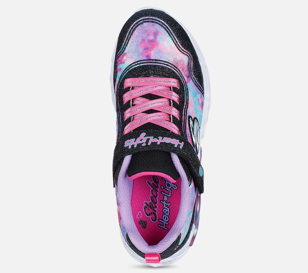 Infinite Heart Lights - Color Lovin Shoe Skechers.dk