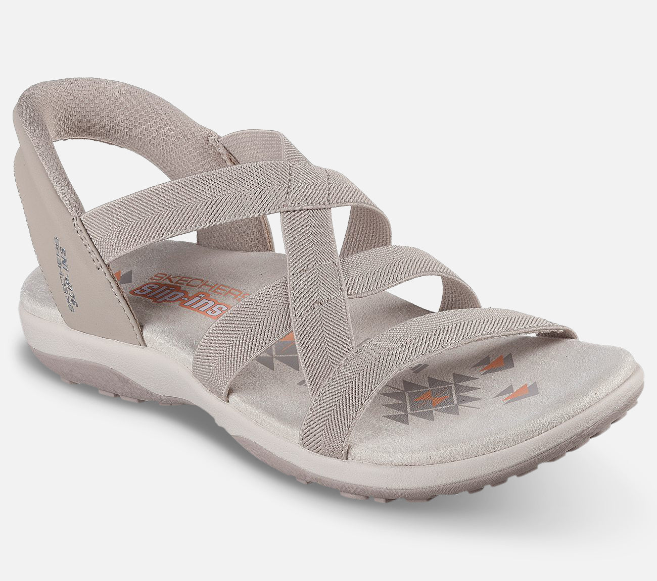 Slip-ins: Reggae Slim - Stretch Flex Sandal Skechers.dk