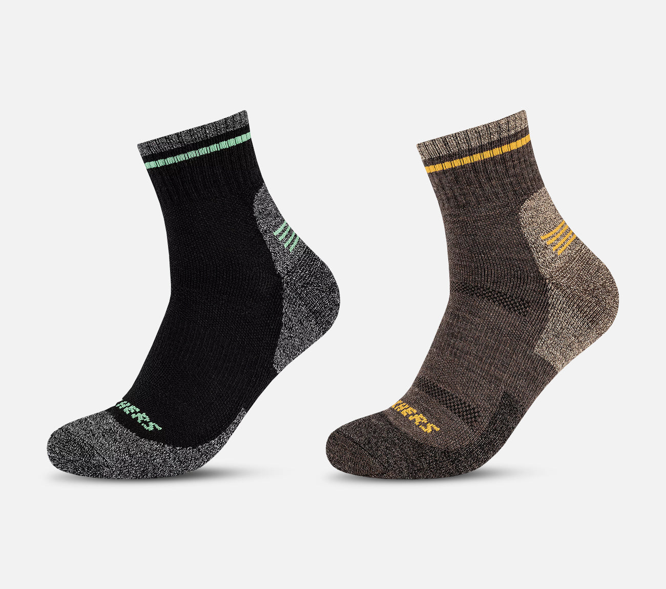 2 par korte Trail strømper Sock Skechers