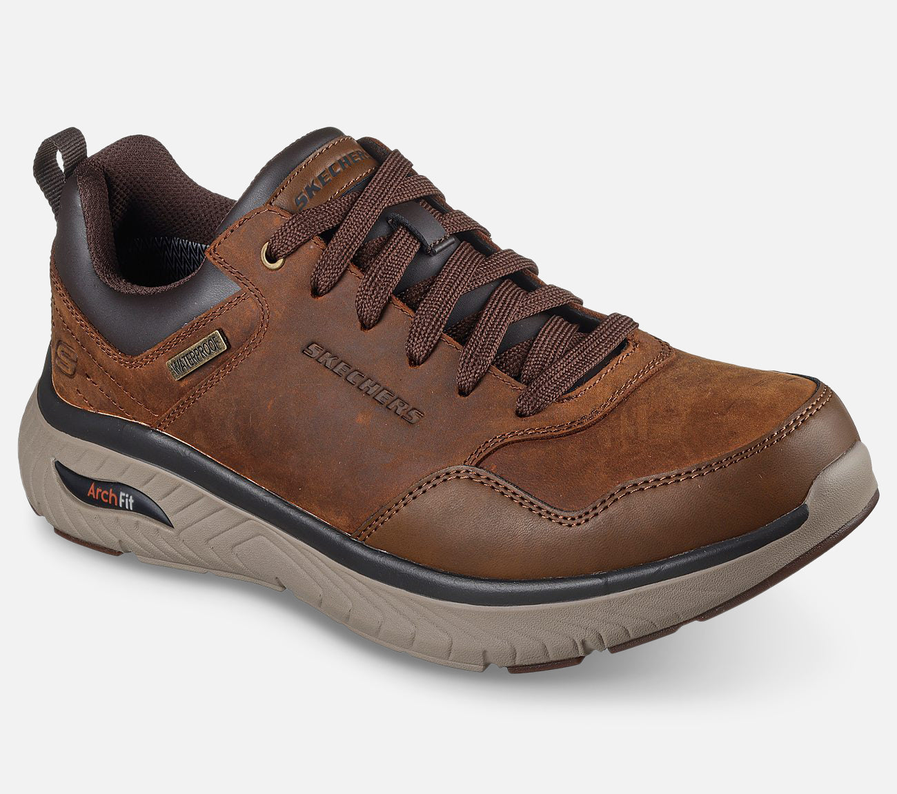 Relaxed Fit: Arch Crosser - Ronaldo - Waterproof Shoe Skechers.dk