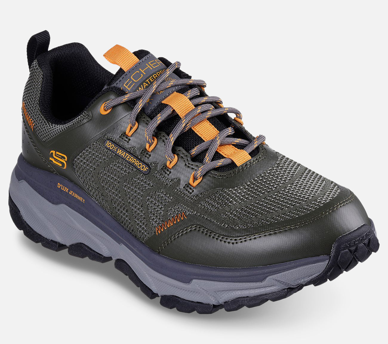 Relaxed Fit: D'Lux Journey - Defender Stitch - Waterproof Shoe Skechers.dk