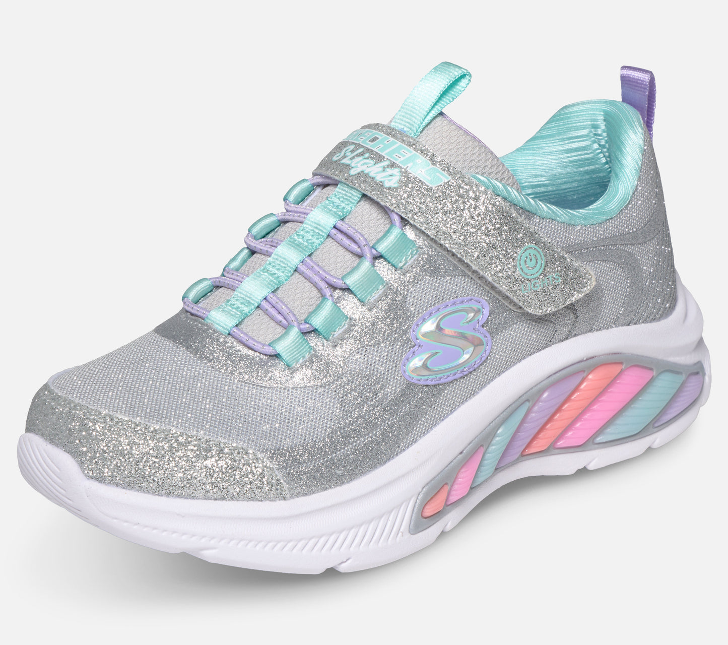 S-Lights: Rainbow Cruisers - Glitzy Glow Shoe Skechers.dk