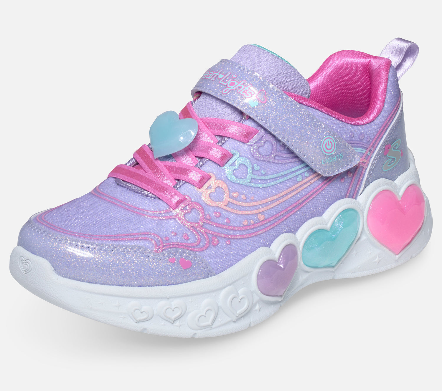 S-Lights: Enchanted Heart Lights Shoe Skechers.dk