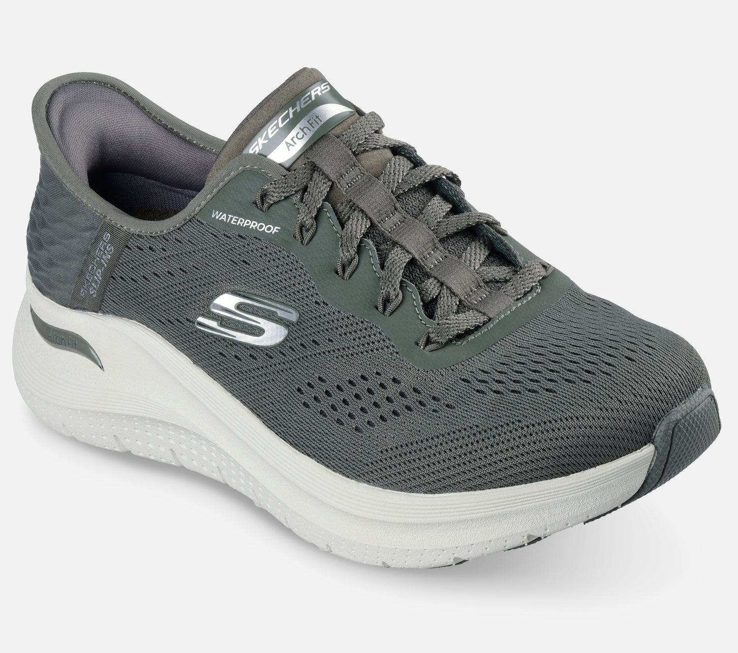 Slip-ins: Arch Fit 2.0 - Morning Mist - Waterproof Shoe Skechers.dk